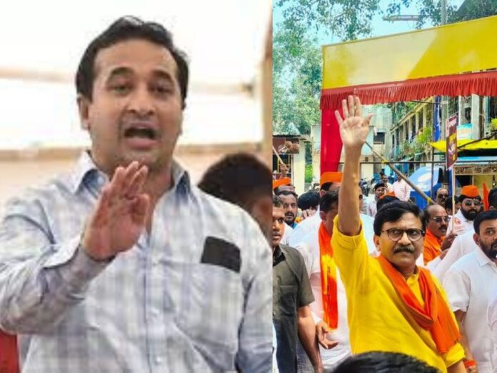 Nitesh Rane on Sanjay Raut