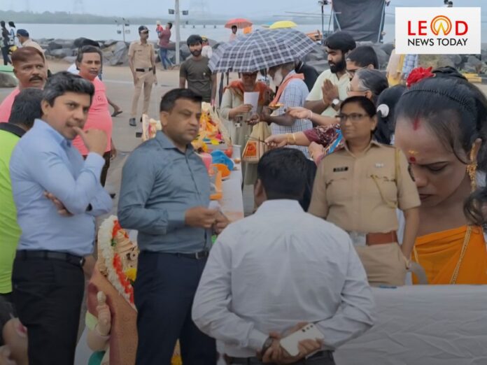 मुंबई Marve Beach पर Ganpati Visarjan 2025 – BMC ने lighting, medical aur safety ke special arrangements किए